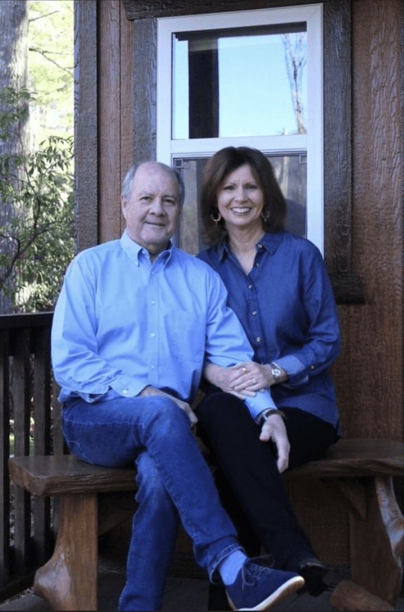 Rev. Dr. Olin W McBride and his wife Virginia McBride